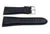 Genuine Textured Leather Wide 28mm Black Watch Band
