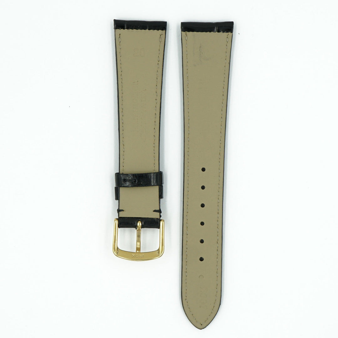 Select Alligator Black Watch Strap image