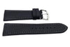 Hadley Roma Genuine Lorica Black Invicta Style Waterproof Watch Strap