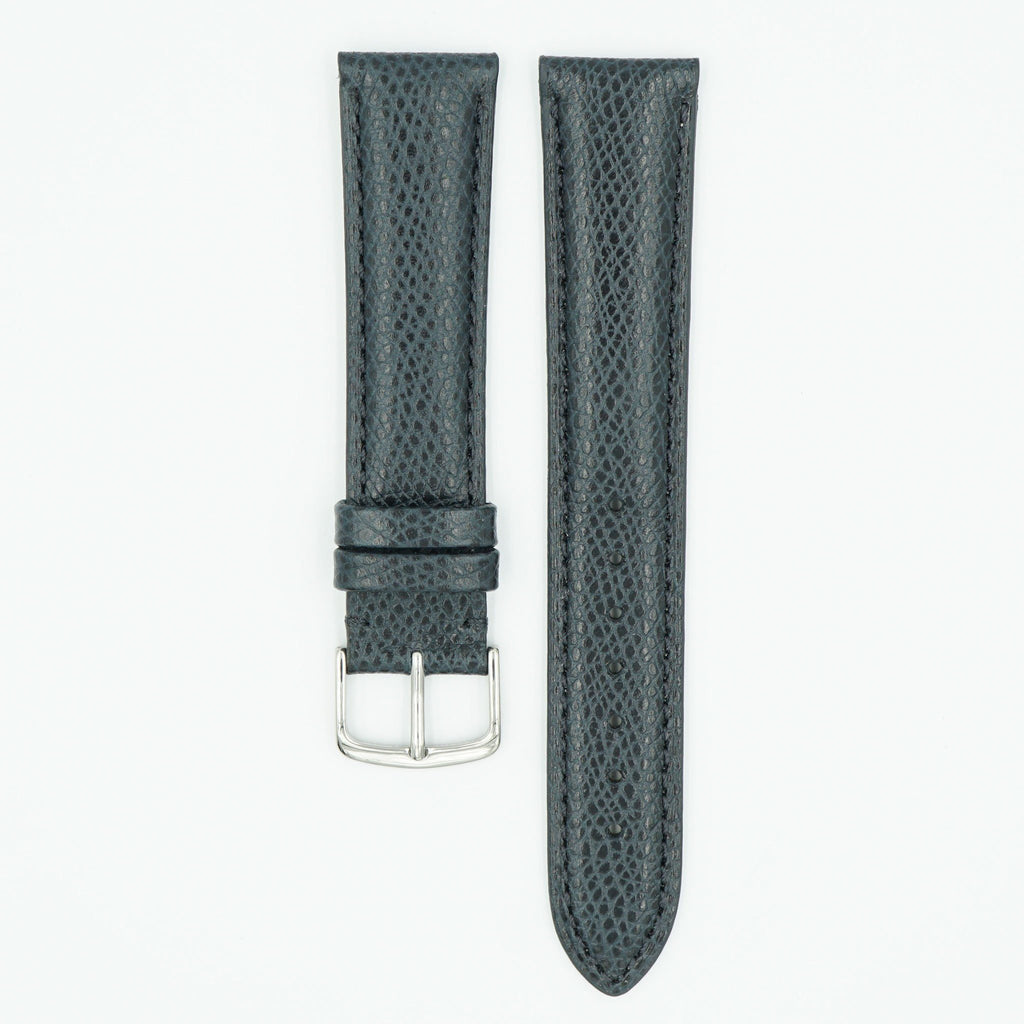 Hermes Grain Leather Watch Strap - Navy image