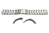 Seiko Dual Tone Stainless Steel Push Button Clasp Watch Band