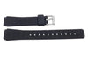 Timex 16mm Black Rubber Performance Sport Watch Band