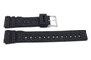 Timex 20mm Black Rubber Performance Sport Watch Band