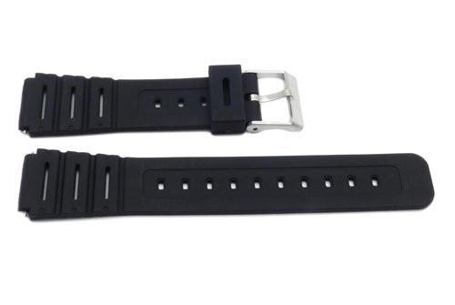 Timex 18mm Black Rubber Performance Sport Watch Band Total Watch Repair Q7B727