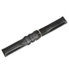 Swiss Army Large Black Leather Watch Strap