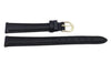 Timex Black Calfskin Leather 12mm Ladies Watch Band