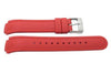 Swiss Army Red Silicone Base Camp 13mm Watch Strap