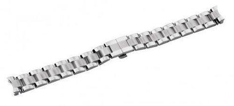 Swiss Army 14mm Vivante Satin and Polished Stainless Steel Watch Bracelet