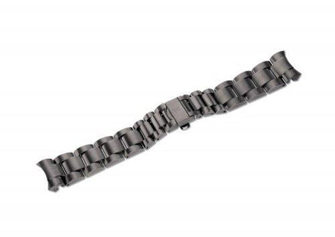 Swiss Army 23mm Chrono Classic Gunmetal Stainless Steel Watch Bracelet