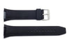 Pulsar Black Rubber Tapered Edge 28mm Watch Strap