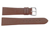 Flat Smooth Genuine Calf Leather Watch Strap image