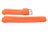 Citizen Orange Rubber Eco-Drive Pro Diver 14mm Long Watch Band