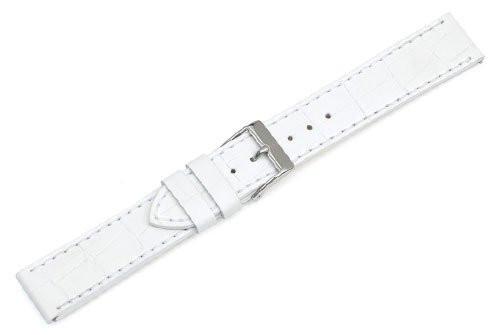 Genuine Swiss Army Alliance Chronograph Small White Leather Strap