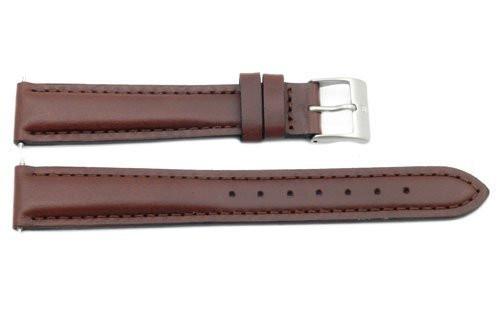 Genuine Swiss Army Field Brown Smooth Leather 16mm Watch Strap
