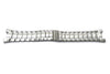 Seiko Stainless Steel Push Button Fold-Over Clasp 24mm Coutura Kinetic Watch Bracelet