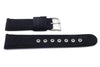 Genuine Citizen Black Nylon and Leather 22mm Watch Strap