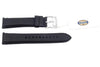 Fossil Genuine Black Textured Leather 22mm Watch Band
