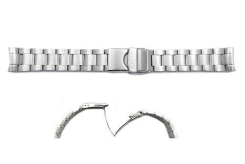 Citizen 20mm Silver Tone Stainless Steel Watch Bracelet