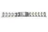 Seiko Dual Tone Stainless Steel 20mm Fold-Over Clasp Watch Bracelet