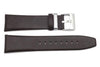 Kenneth Cole Genuine Smooth Brown Leather 24mm Watch Strap
