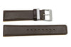 Kenneth Cole Genuine Smooth Brown Leather Square Tip 22mm Watch Band
