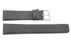 Kenneth Cole Reaction Genuine Smooth Gray Leather Square Tip 18mm Watch Band