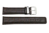 Genuine Kenneth Cole Brown Alligator Grain 22mm Leather Watch Band