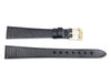 Movado Genuine Black Lizard Leather 14mm Watch Strap