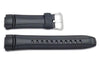 Genuine Casio G-Shock Black Resin 24.5/16mm Watch Strap- 10144012