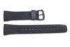 Genuine Casio Black Resin 17mm Watch Strap- 10187727