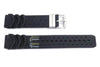 Genuine Rubber Black 20/24mm Watch Strap by Citizen