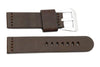 Genuine Leather Smooth Brown Panerai 22mm Watch Strap