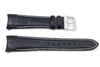 Citizen Eco-Drive Genuine Textured Leather Black Alligator Grain 22mm Watch Strap