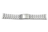 Citizen Silver Tone Stainless Steel Push Button Clasp 23mm Watch Bracelet