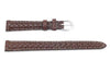 Timex Brown Genuine Woven Leather Thin Ladies 12mm Watch Strap