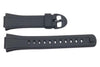 Genuine Casio Black Resin 27/16mm Watch Strap- 10090624