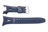 Genuine Casio Sea-Pathfinder Sport Navy Blue Resin 19/12mm Watch Strap- 10231233