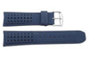 Citizen Dark Blue Water Resistant Leather 23mm Watch Strap