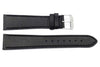 Movado Genuine Smooth Leather Black 20mm Watch Strap