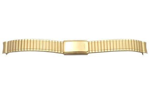 Pulsar Gold Tone Stainless Steel Expansion 10mm Watch Bracelet
