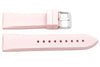 Pink Tapered Rubber B-RB119 22mm Watch Band