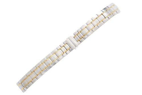 Swiss Army Officer's LS Series Dual Tone Stainless Steel 14mm Watch Bracelet