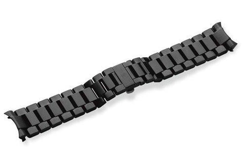 Swiss Army Alpnach Automatic Chrono Black Stainless Steel Watch Bracelet