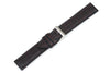 Swiss Army Alliance Genuine Textured Leather Dark Brown Alligator Grain 20mm Watch Band