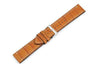 Swiss Army Alliance Series Honey Genuine Leather Alligator Grain 21mm Watch Strap