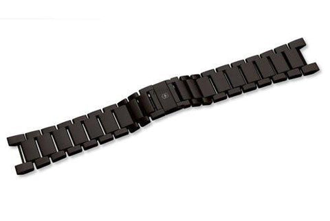 Swiss Army Convoy Chrono Black Ion Plated Titanium Watch Bracelet