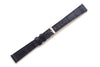 Swiss Army Vivante Genuine Textured Leather Black Alligator Grain 15mm Watch Band