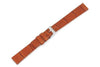 Swiss Army Vivante Genuine Textured Leather Brown Alligator Grain 14mm Watch Strap