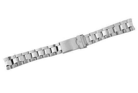 Swiss Army Officer's 1884 Silver Tone Stainless Steel Watch Bracelet