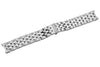 Swiss Army Alliance Silver Tone Stainless Steel 21mm Watch Bracelet